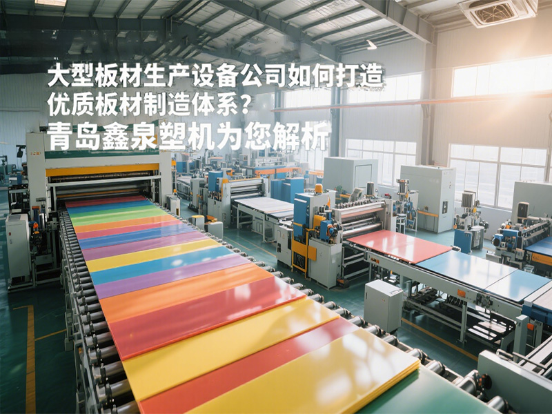 大型板材生產(chǎn)設備公司如何打造優(yōu)質(zhì)板材制造體系？青島鑫泉塑機為您解析