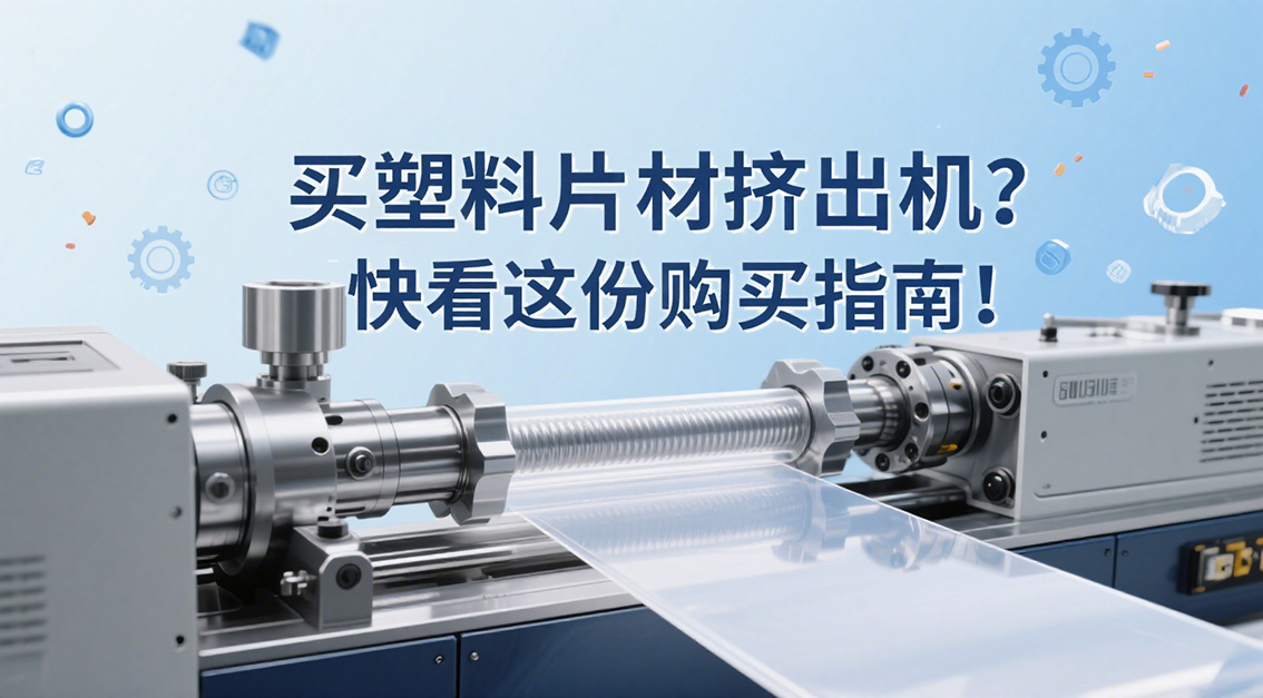 買塑料片材擠出機(jī)？快看這份購買指南！20250812.jpg