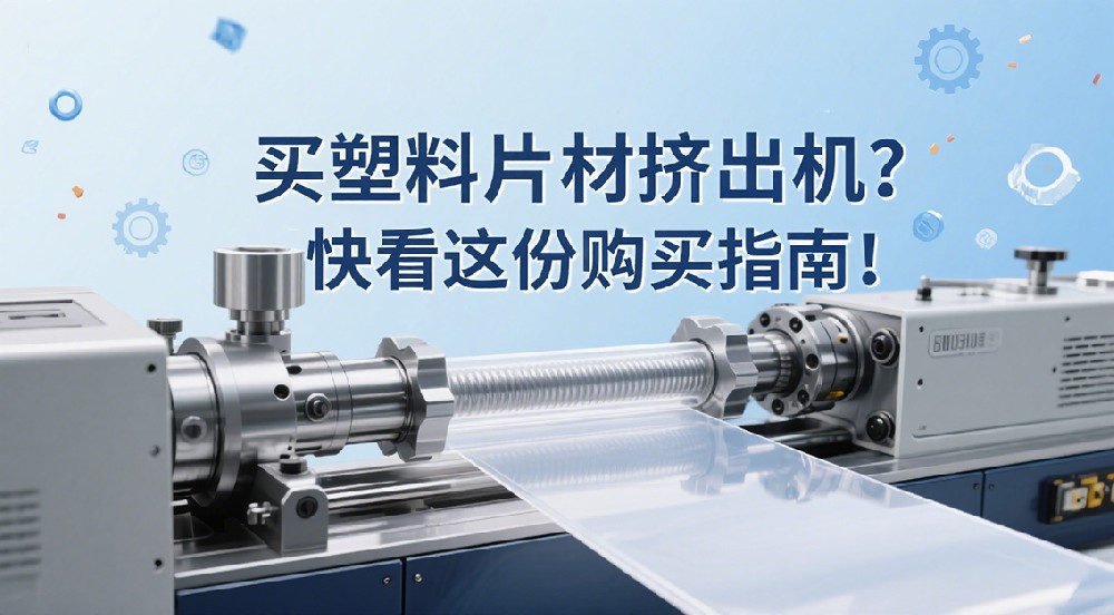 買塑料片材擠出機？快看這份購買指南！
