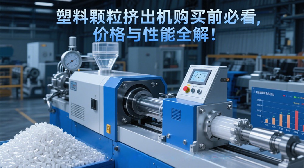 塑料顆粒擠出機購買前必看，價格與性能全解！