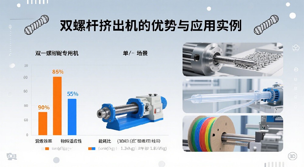 雙螺桿擠出機(jī)的優(yōu)勢(shì)與應(yīng)用實(shí)例