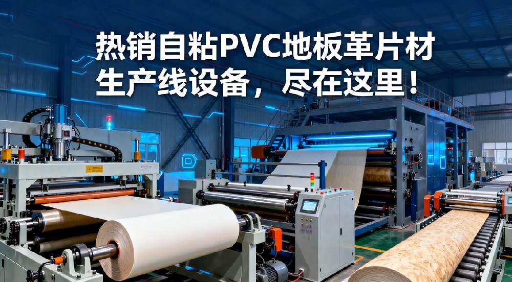 熱銷自粘PVC地板革片材生產(chǎn)線設(shè)備，盡在這里！