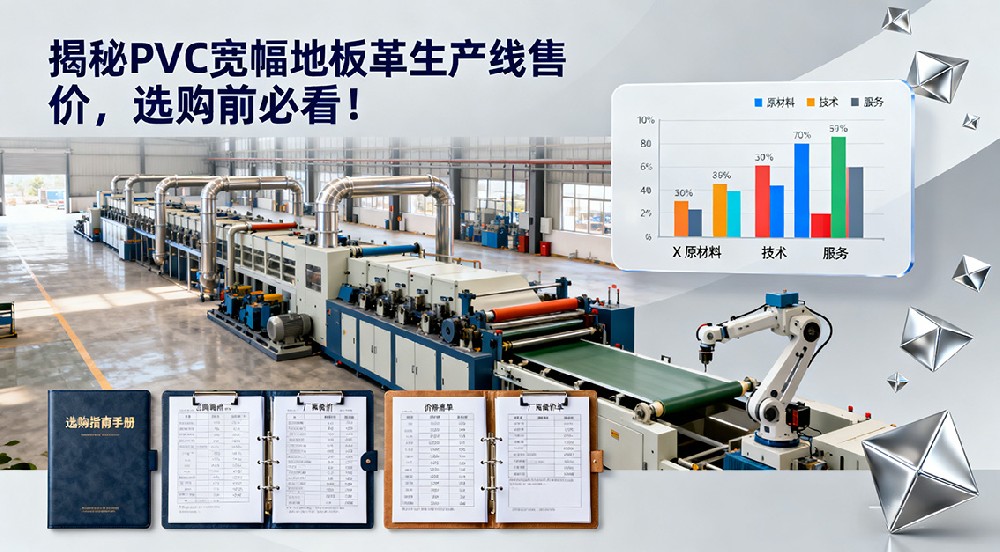 揭秘PVC寬幅地板革生產(chǎn)線售價(jià)，選購前必看！