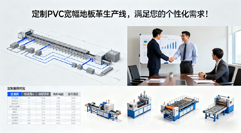 定制PVC寬幅地板革生產線，滿足您的個性化需求！